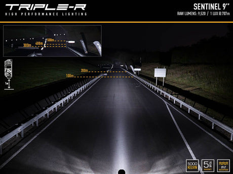 Product of Triple-R Light 0S9-US-PL-WM Driving/ Fog Light 