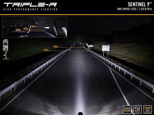Product of Triple-R Light 0S9-US-PL-WM Driving/ Fog Light 