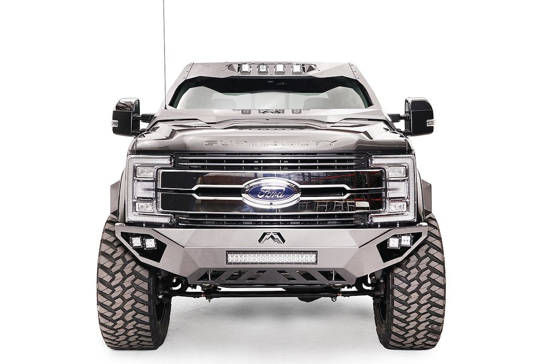 Product of Fab Fours FS17-V4161-1 Vengeance Steel Matte Powder Coated Bumper 