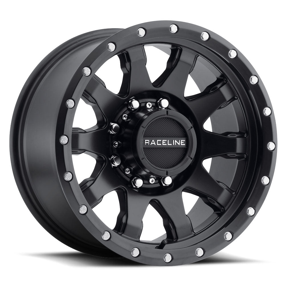 Product of Raceline 20x10 Black Wheel - 8x6.69 Bolt Pattern 
