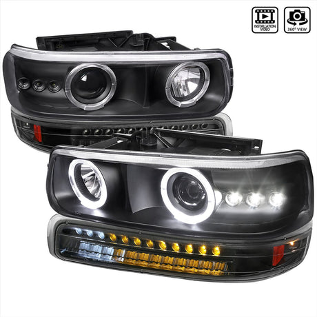 Spec-D Tuning 2lblhp-Siv99jmled-Rs Headlight Assembly||2lblhp-Siv99jmled-Rs.Jpg||85||sdt2lblsiv99j||1152470