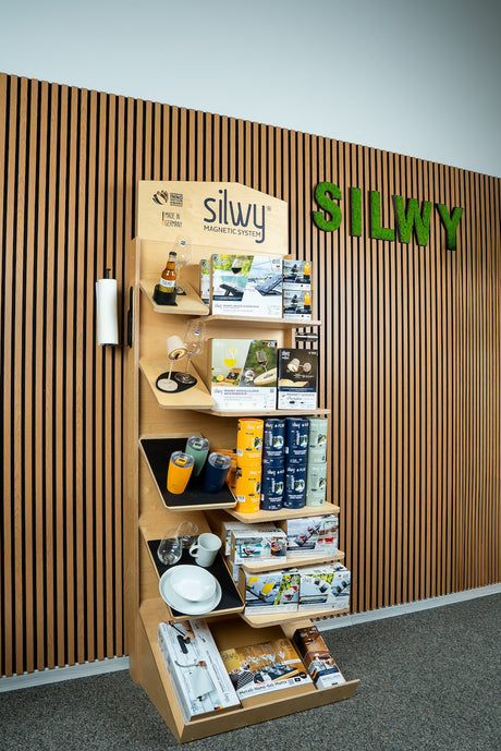 Silwy Magnetic Pos-La-1 Point Of Purchase Display||aufsteller_Links.Jpg||85||swyposla1||2260800
