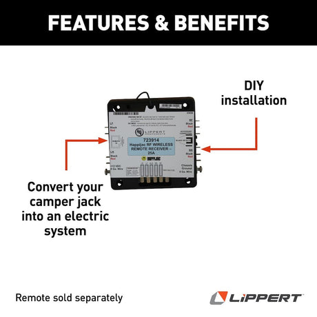 Lippert Components 733513 Camper Jack Remote Control Unit||733513_1.Jpg||86||m6v733513||1478361