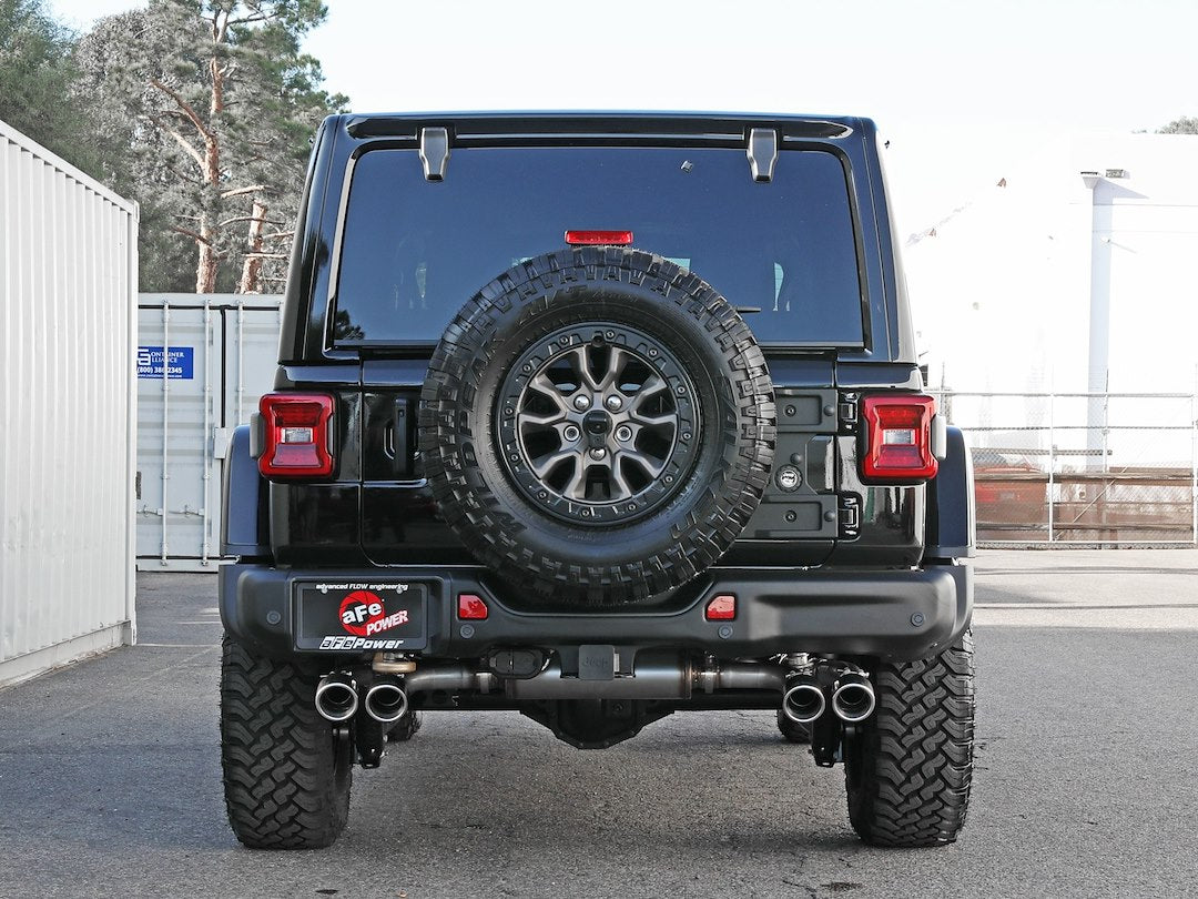 Product of Advanced FLOW Engineering 49-38098-P Vulcan Cat-Back System Dual Exhaust System Kit 