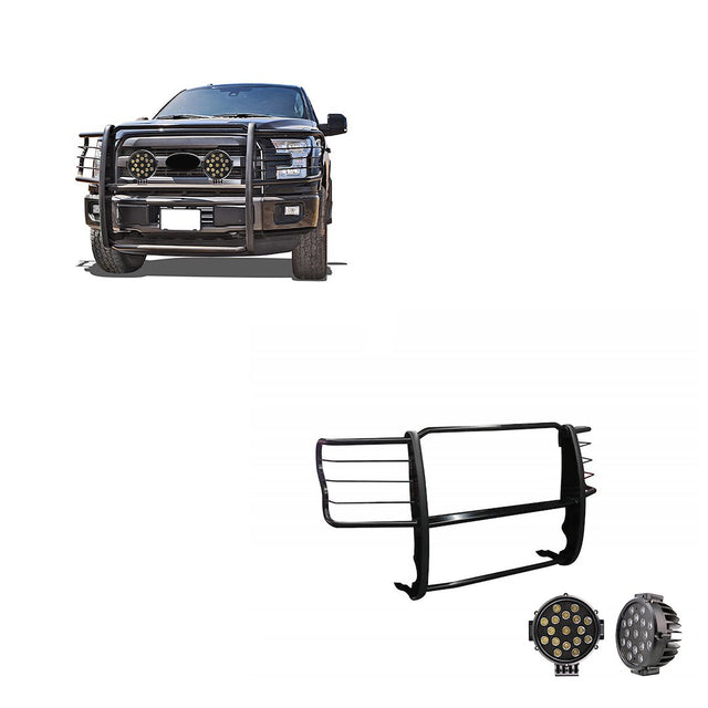 Product of Black Horse Offroad 17FB28MA-PLB Grille Guard  