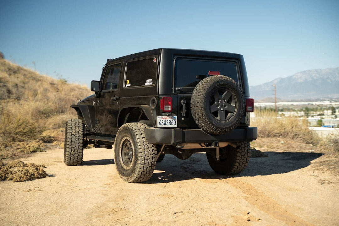 Product of DV8 Offroad SRJK-09 OE Plus Nerf Bar With Surface Steps 
