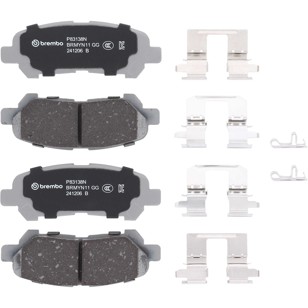 Brembo P83138n Brake Pad||p83138n_Kit.Jpg||88||brmp83138n||1754154