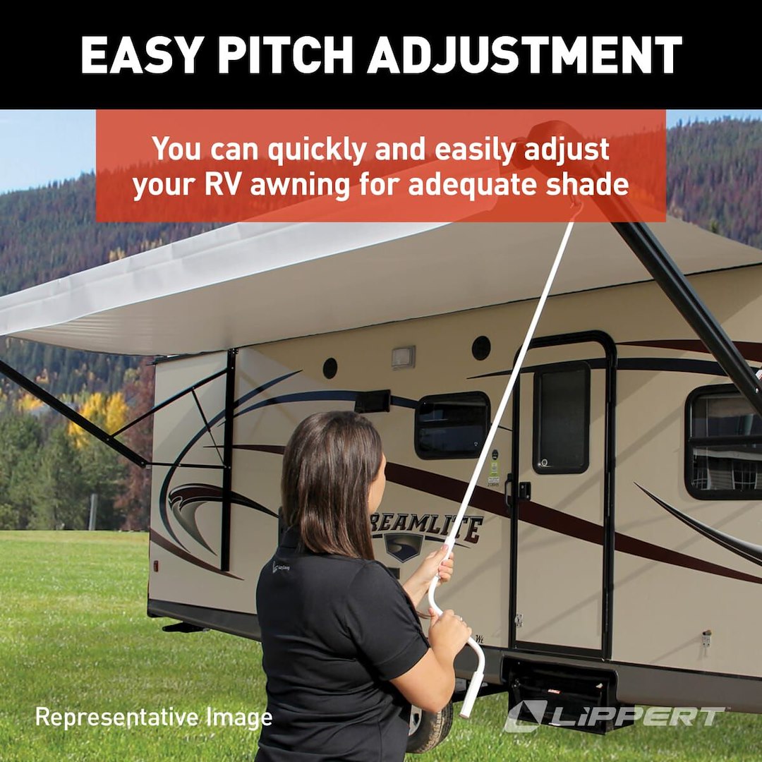 Product of Lippert Components 434727 Manual Awning Arm 