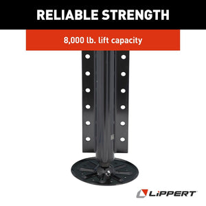 Product of Lippert Components 195860 8000 Pound Hydraulic Trailer Stabilizer Jack Stand 