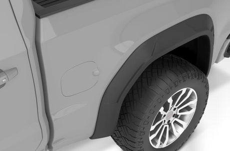 Product of Bushwacker 40946-02 Non-Exposed Fasteners Black Fender Flare - Set Of 4 