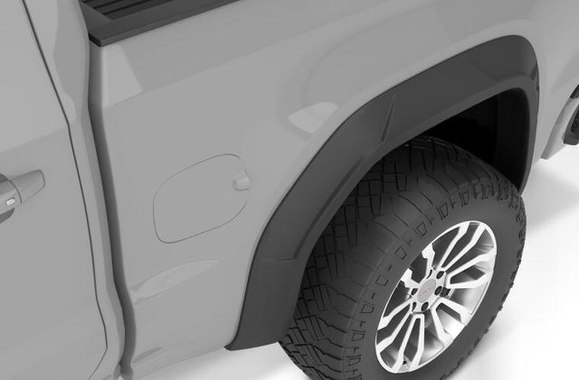 Product of Bushwacker 40946-02 Non-Exposed Fasteners Black Fender Flare - Set Of 4 