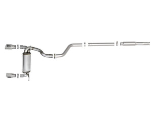 Product of Advanced FLOW Engineering 49-48096-P Rebel Cat-Back System Single Exhaust System Kit 