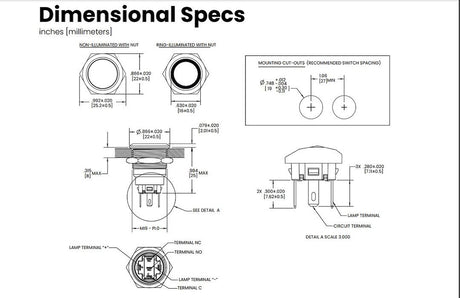 Sierra Marine Av10100r Push Button Switch||av10100r_1.Jpg||86||s5mav10100r||1917581