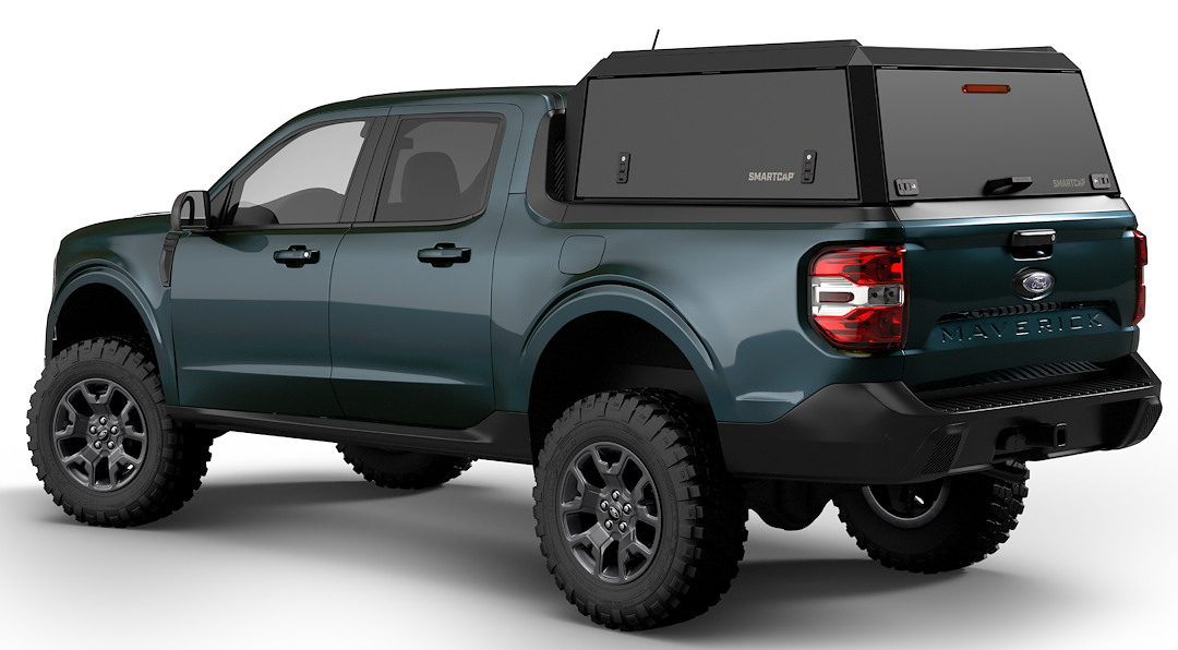 Smartcap Ed0339-Bn Truck Cap||smartcap Edge Defender Ford Maverick 2022 Short Bed Bn 3 Drivers Rear Three Quarter.Png||87||rsied0339bn||2471469