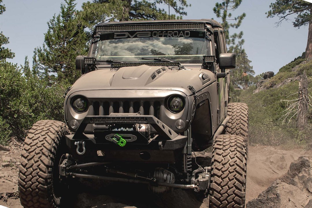 Product of DV8 Offroad HDMB07-02 Vented Black Hood 