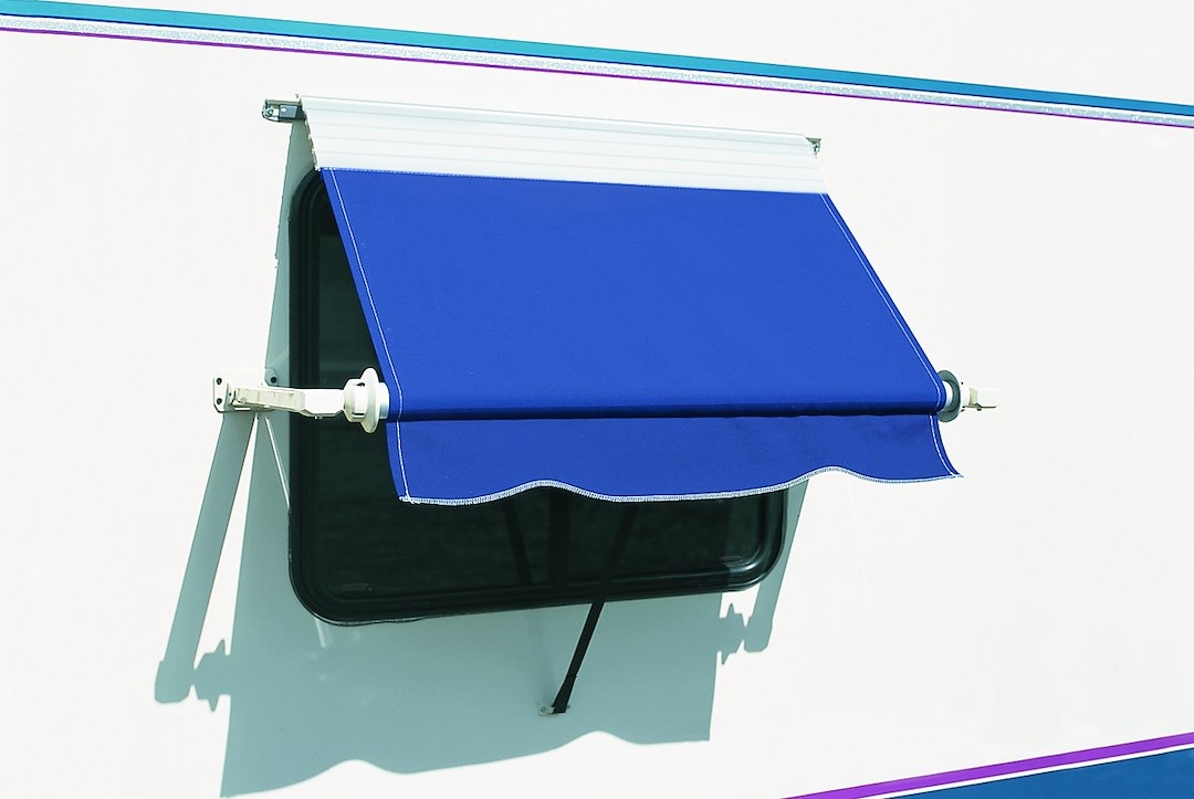 Product of Carefree RV IG045EA25 RV Window Electric/ Manual Awning , Linen Tweed Solid 