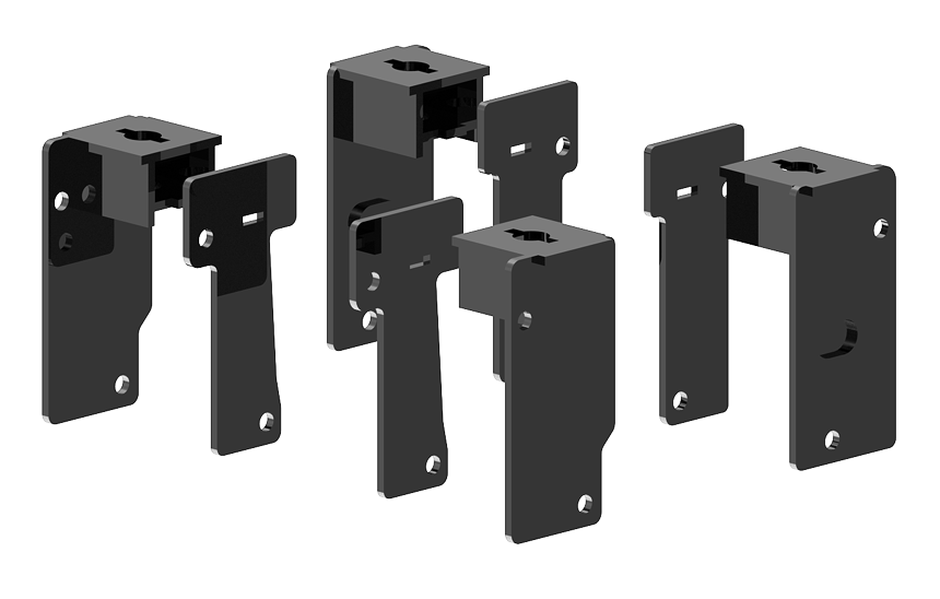 Product of PullRite 3124 Bolt-On Fifth Wheel Trailer Hitch Mount Kit 