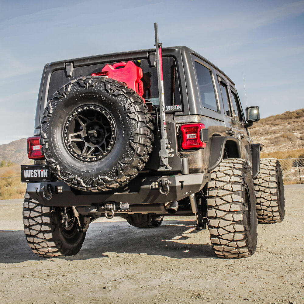 Product of Westin Automotive 59-82035A WJ2 Series Steel Textured Bumper 