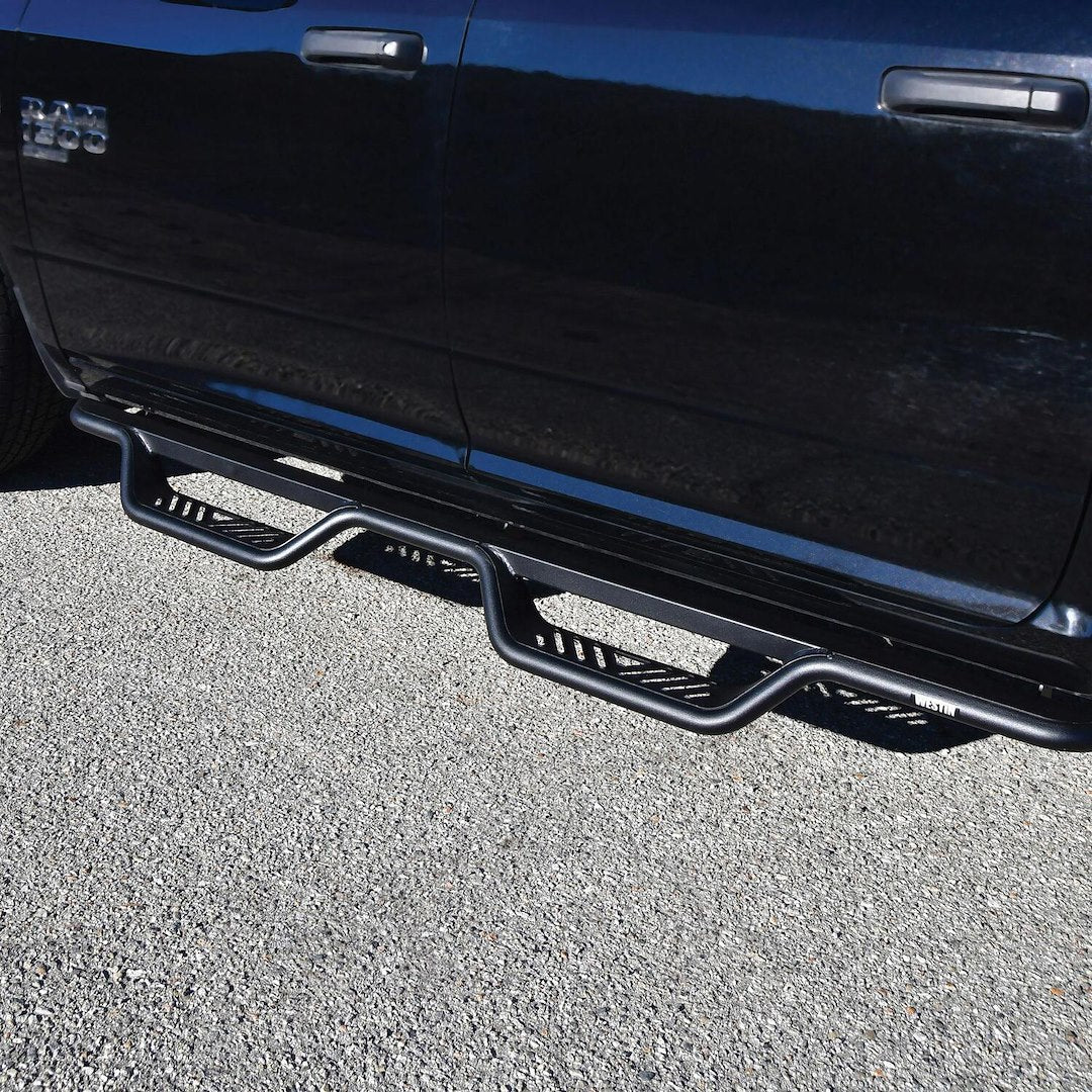 Product of Westin Automotive 20-13565 Outlaw Nerf Bar With Drop Down Steps 