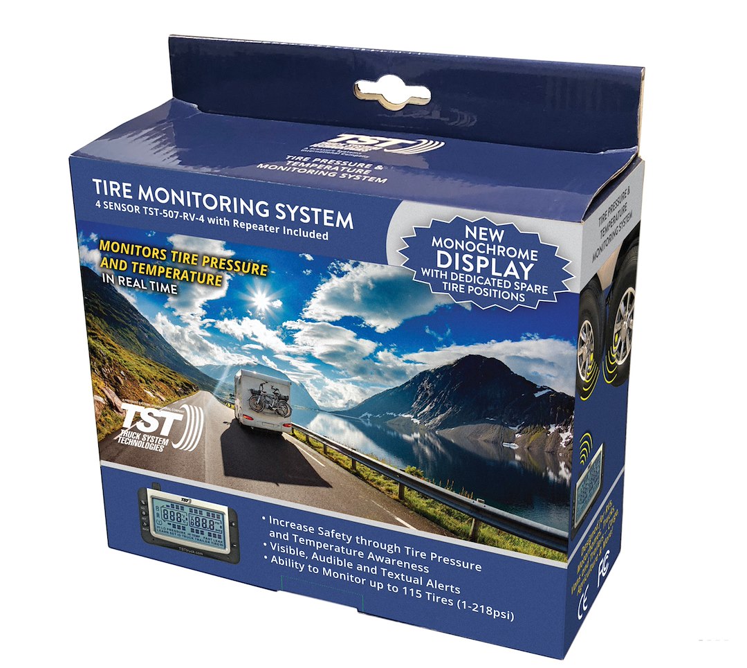 Product of Truck System Technology (Tst) Tst-507-Rv-4 Tire Pressure Monitoring System - Tpms