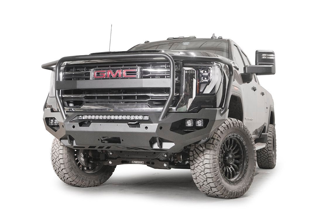 Product of Fab Fours GM24-X6250-1 Matrix Series Steel Powder Coated Bumper 