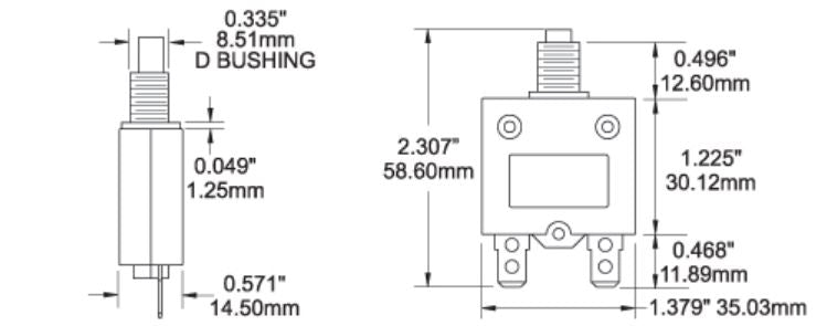 Product of Blue Sea 2136-Bss Circuit Breaker