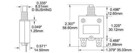 Product of Blue Sea 2136-Bss Circuit Breaker