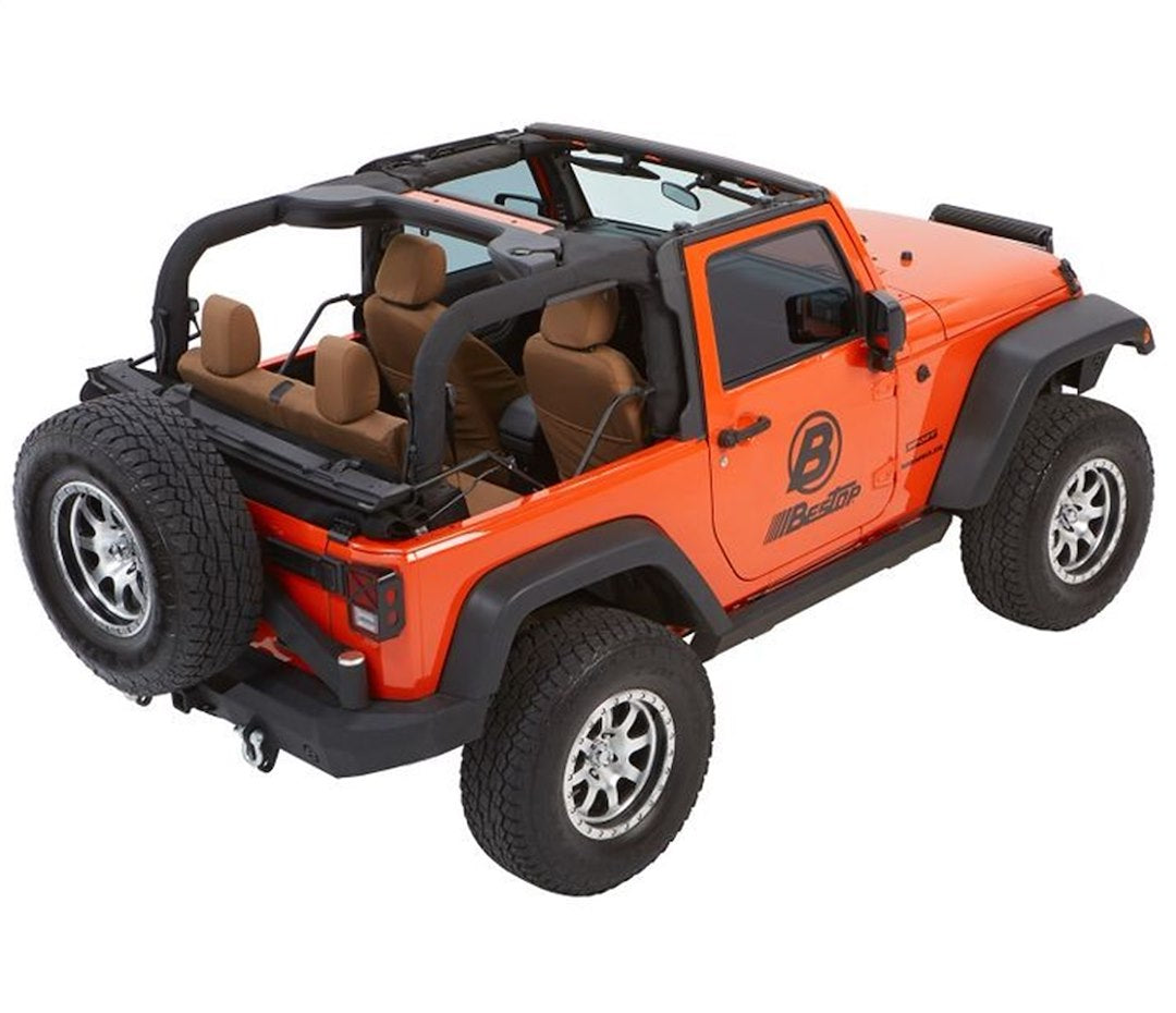 Product of Bestop 54922-35 Fastback Top Black Diamond Fabric Soft Top 