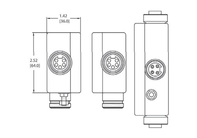 Product of Maretron Nf-Nm4p-Nf Marine Network Cable Connector