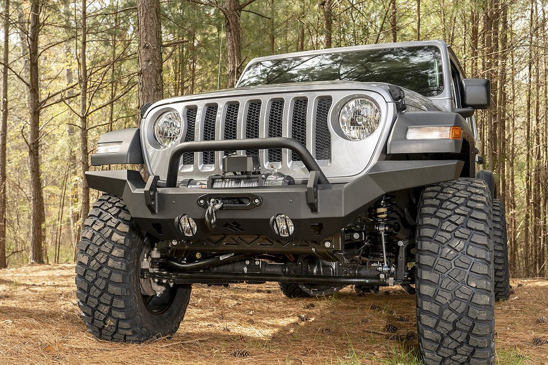 Product of Rugged Ridge 11540.31 Heavy Duty Off-Road Steel Powder Coated Bumper 