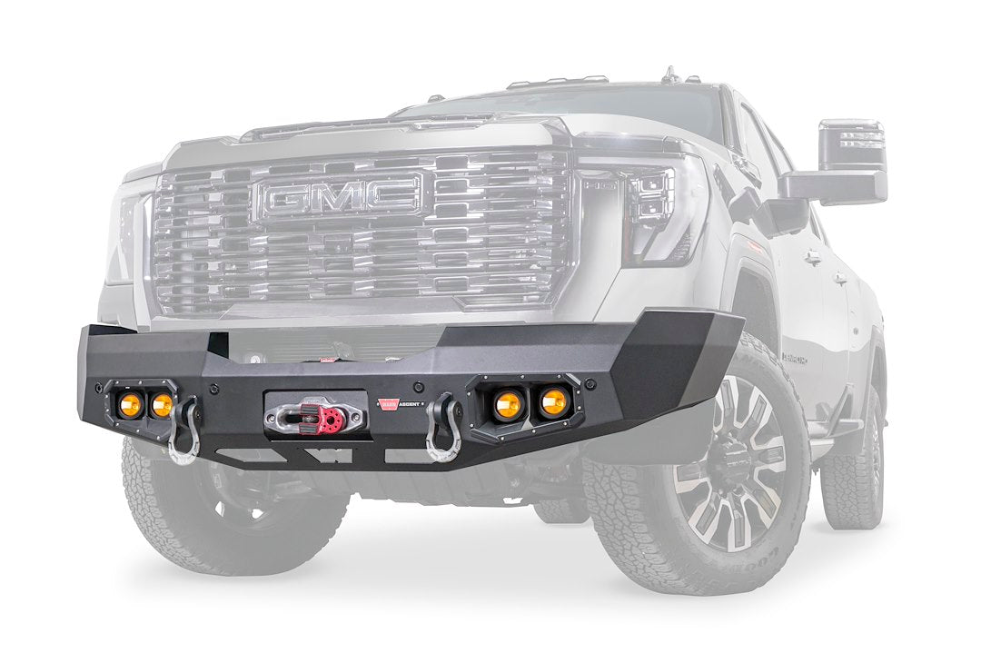 Warn 110944 Bumper||110944 - Ascent Bumper For 2024 Gmc Hd - No Gg-Ghosted.Jpg||86||w36110944||1567388