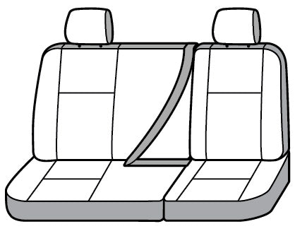 Product of Covercraft SS7366PCCH SeatSaver® Charcoal Black Polycotton Seat Cover 