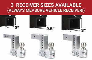 Weigh Safe Ws6-2.5 Trailer Hitch Ball Mount||ws-Shank-Fab.Jpg||88||wsfws625||1639939