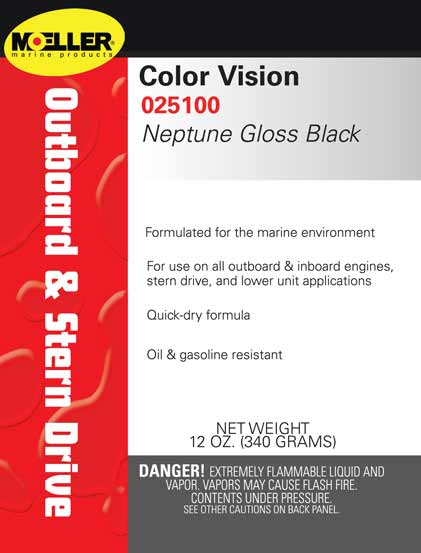 Product of Moeller Marine Products 025100 Engine Paint