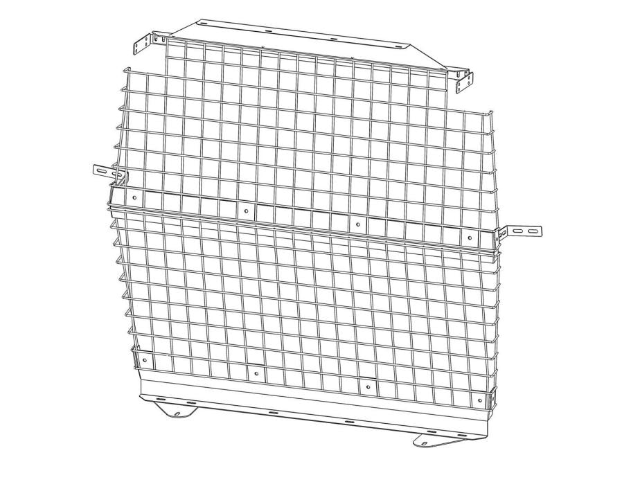 Product of KargoMaster 40680 Gray Steel Bulkhead Divider