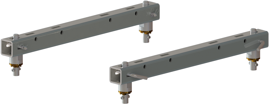 Product of PullRite 4444 Bolt-On Fifth Wheel Trailer Hitch Mount Kit 