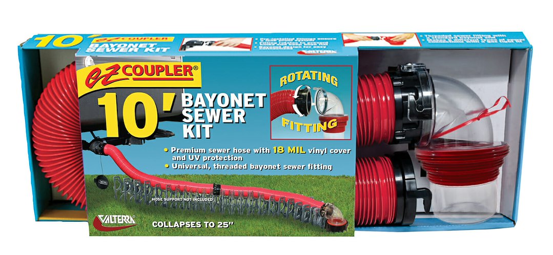 Product of Valterra D04-0114 10 Feet Red Sewer Hose Yes 