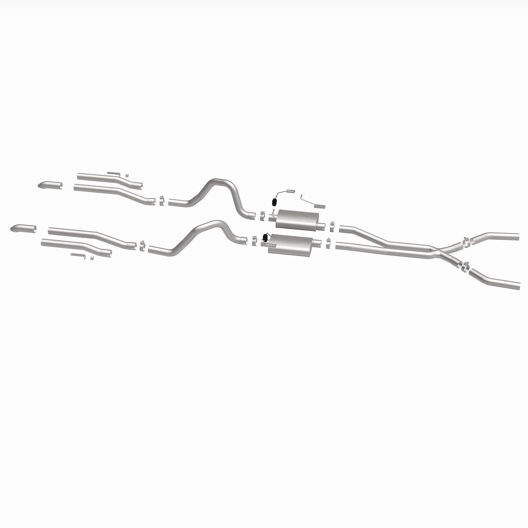 Product of Magnaflow Performance 19303 Street Cat-Back System Dual Exhaust System Kit 