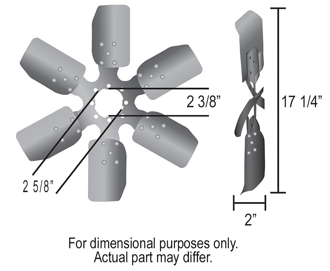 Product of Derale 17117 Cooling Fan