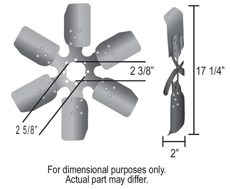 Product of Derale 17117 Cooling Fan