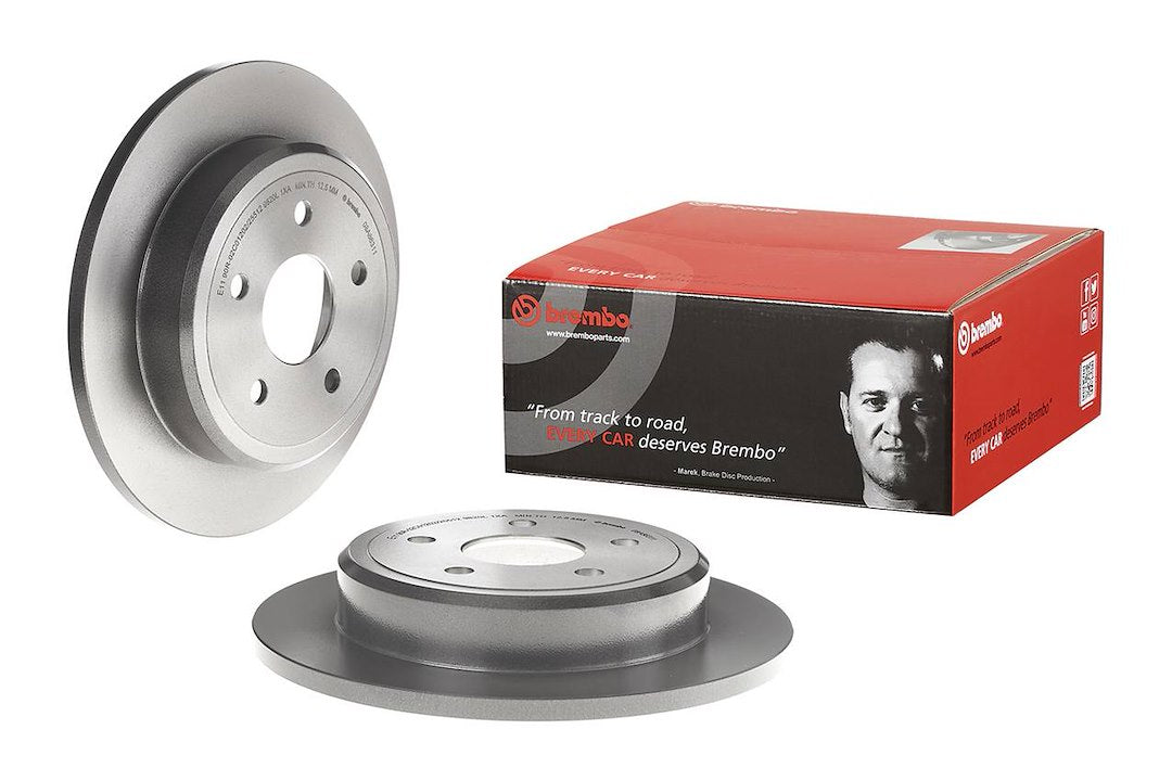Product of Brembo 08A86311C02 Solid 1 Piece Brake Rotor 