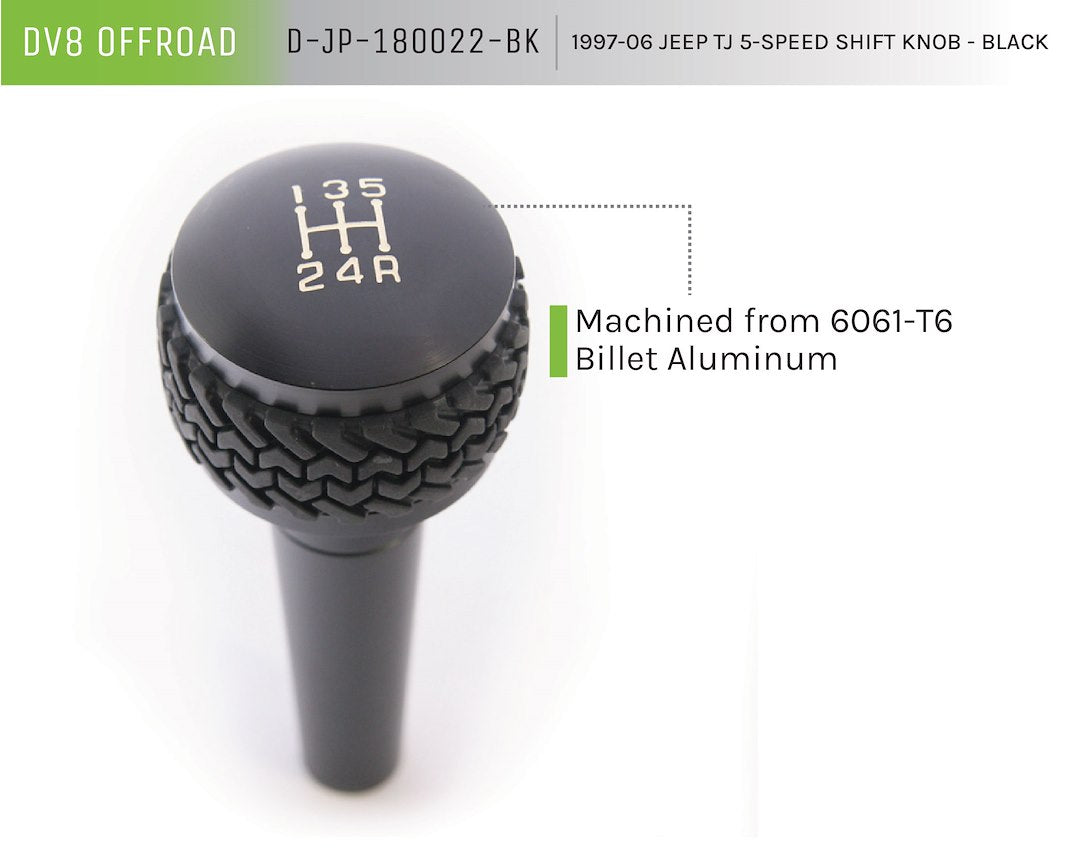Dv8 Offroad D-Jp-180022-Bk Shifter Knob||d-Jp-180022-Bk_1.Jpg||86||dv8jp180022bk||1317002