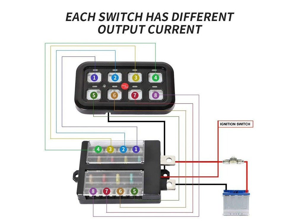 Cali Raised Led Cr2401 Switch Panel||cr2401_2.Jpg||87||crlcr2401||1004794
