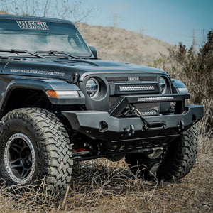 Product of Westin Automotive 59-80125 WJ2 Series Steel Textured Bumper 