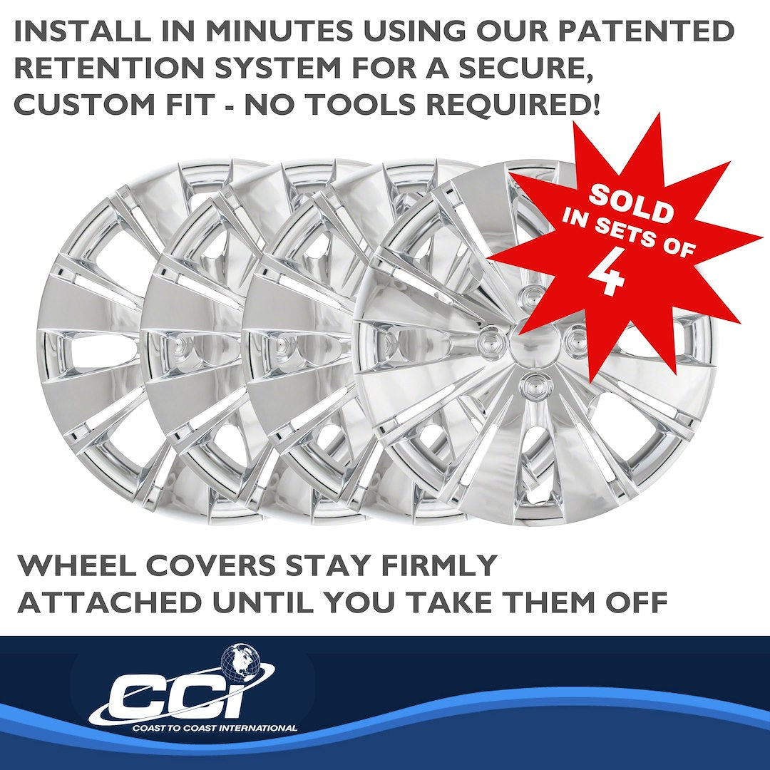 Product of Coast To Coast IWC50915C Silver Set Of 4 