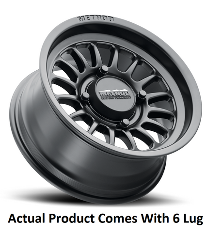 Product of Method Race Wheels 15x7 Black Wheel - Not Applicable Bolt Pattern 