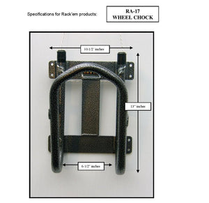 Product of Rack-Em Ra-17 Motorcycle Wheel Chock