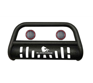 Product of Black Horse Offroad CBT-B281SP-PLFR Bull Bar  with skid plate 