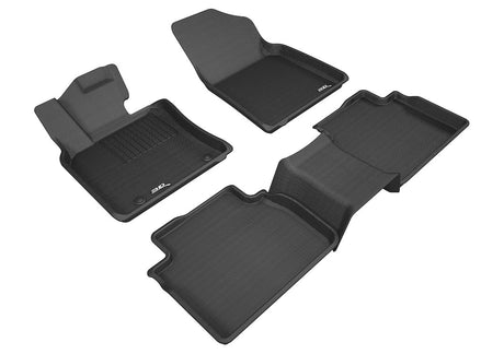 Product of 3D Mats KAGU L1TY23701509 Black Thermoplastic Rubber Of Carbon Fiber Texture Floor Liner 