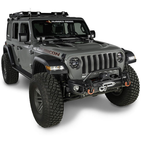 Product of Rugged Ridge 11549.05 Arcus™ Steel Powder Coated Bumper 